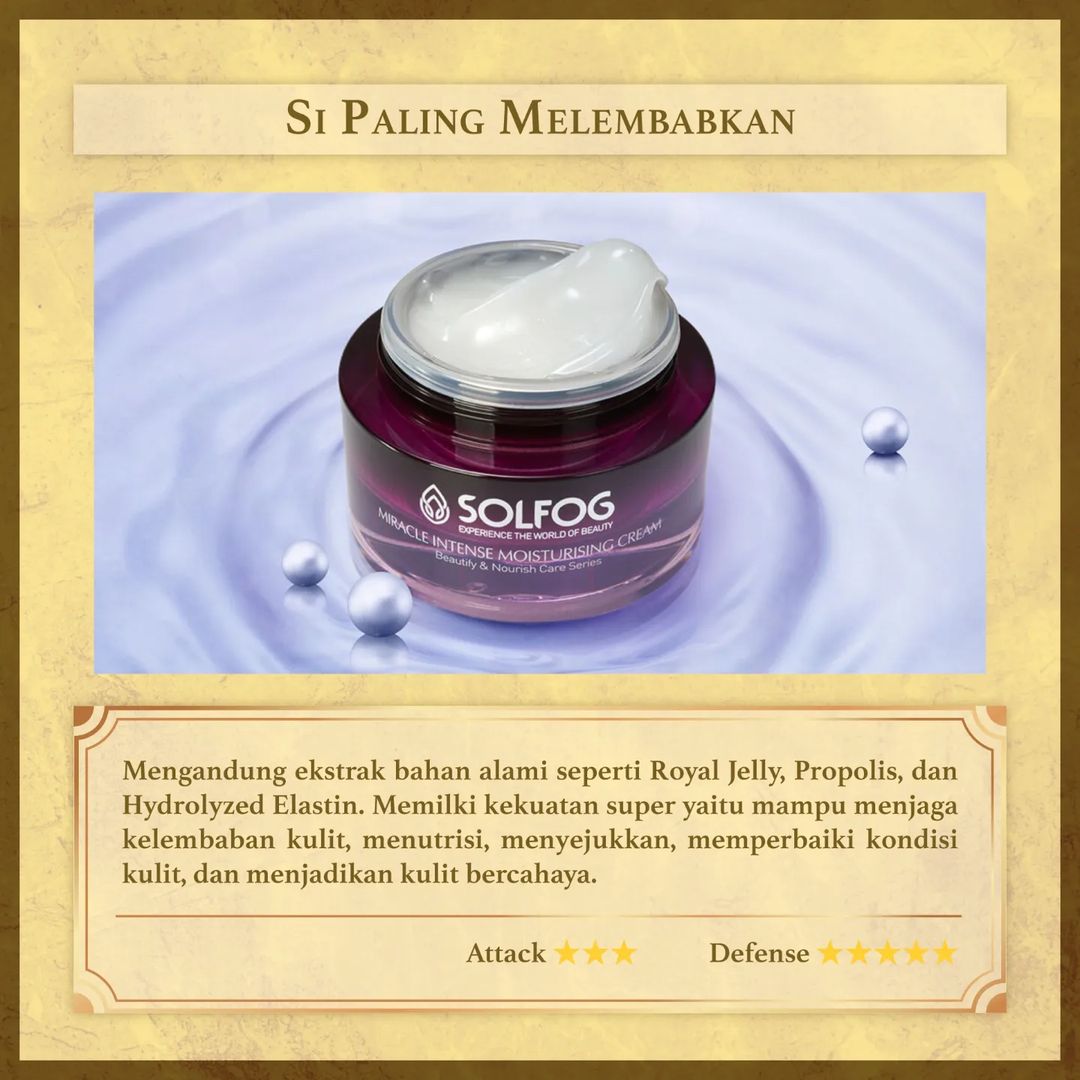 SOLFOG Miracle Intense Moisturising Cream (50ml)