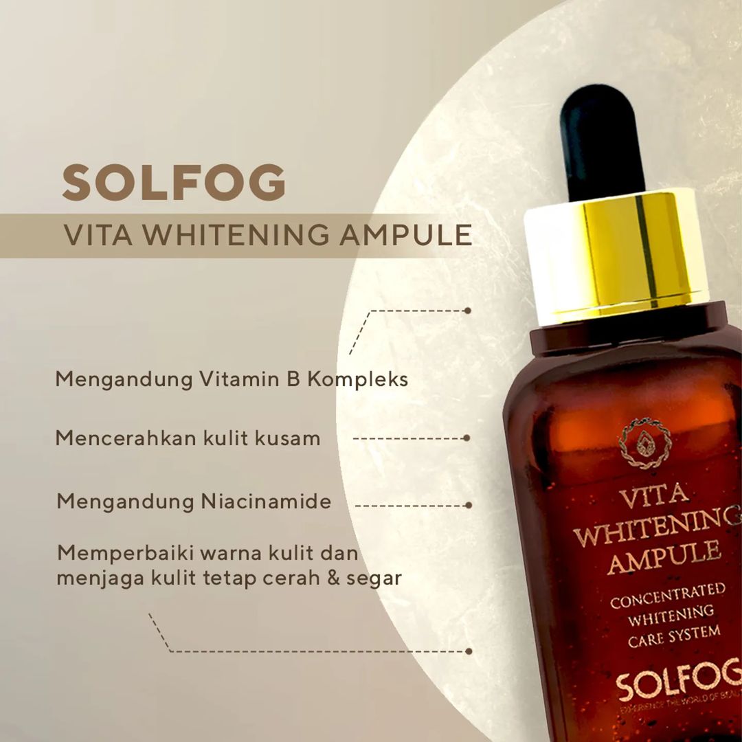 SOLFOG Vita Whitening Ampule (50ml)