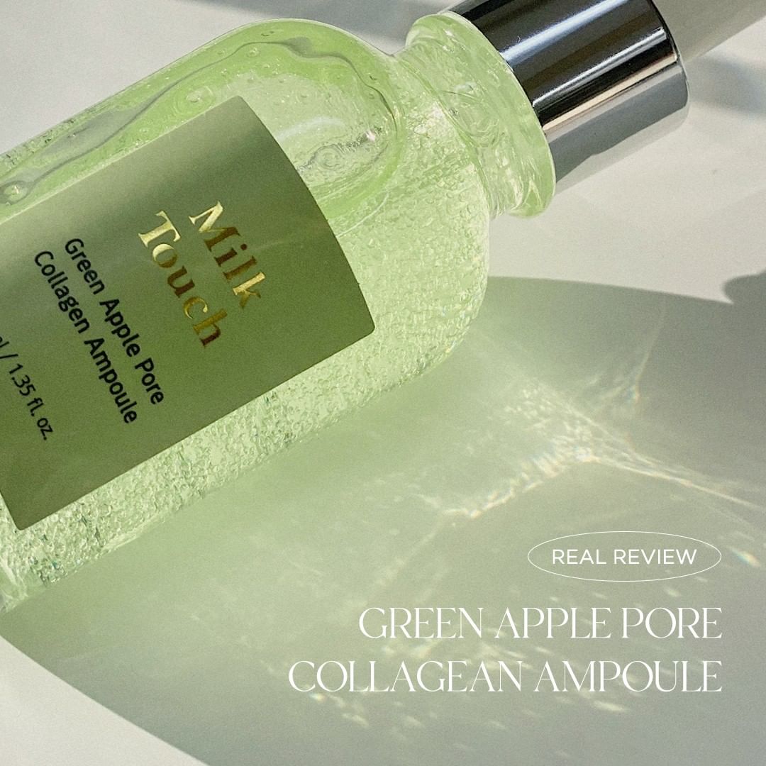 MILK TOUCH Green Apple Pore Collagen Ampoule (40ml)