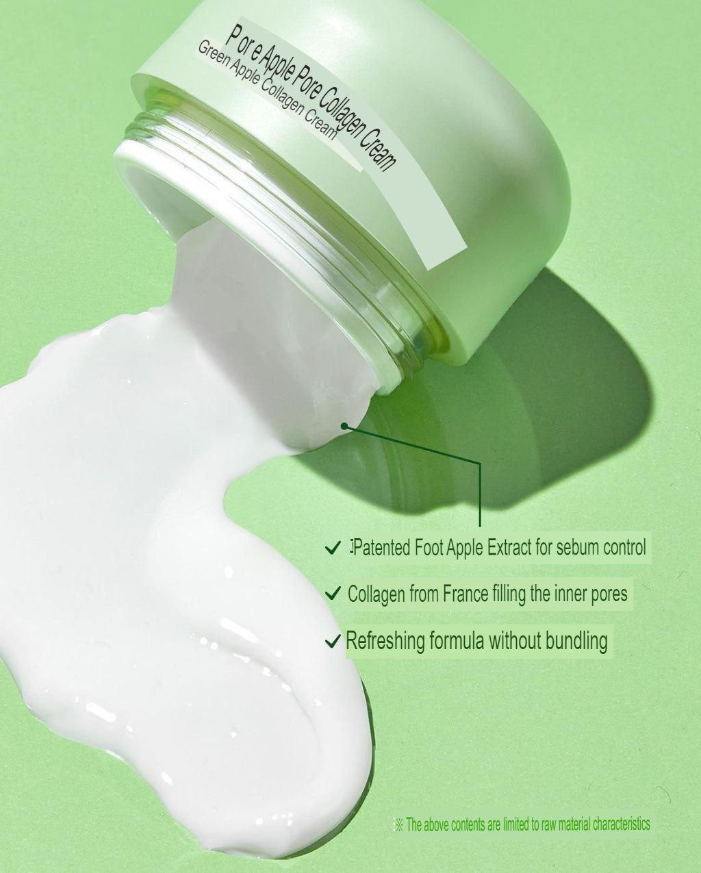 MILK TOUCH Green Apple Pore Collagen Cream (50ml)