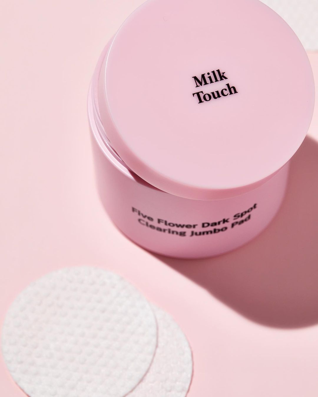 [NEAR EXP] MILK TOUCH Five Flower Dark Spot Clearing Jumbo Pad (130ml)