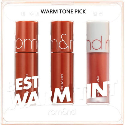 ROMAND (3PCS/1SET) BEST TINT EDITION - WARM / COOL TONE - 2 COLOR SET - LVS SHOP